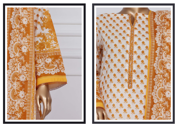 D-9011 sadabahar printed lawn - Image 4