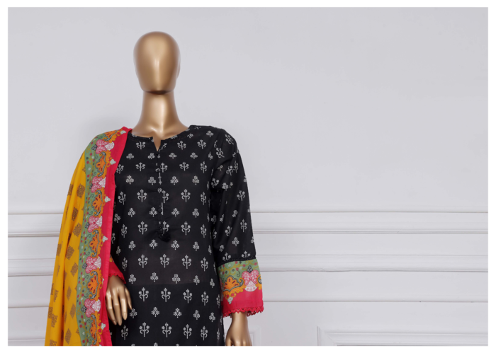 D- 914 Print sadabahar printed lawn - Image 2