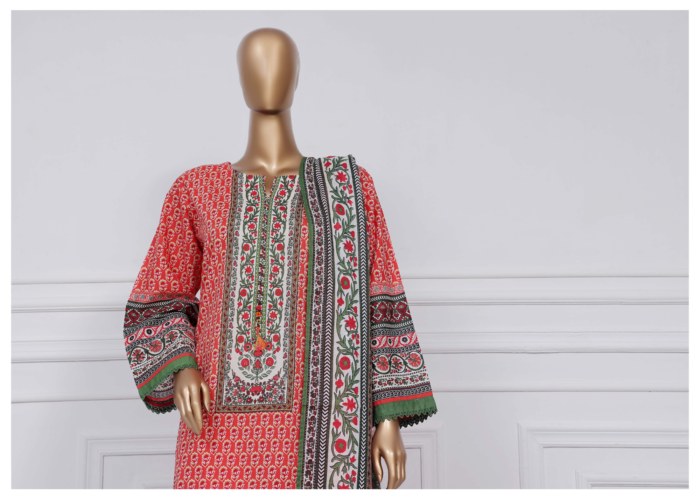 D-910 Print sadabahar printed lawn - Image 2