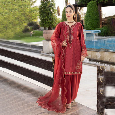 Zahra Rubab ZR-2534 | RUBY – (SKU: – S – Red – )