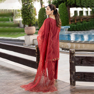 Zahra Rubab ZR-2534 | RUBY – (SKU: – S – Red – )