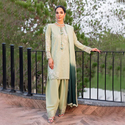 Zahra Rubab ZR-2537 | EMERALD – (SKU: – S – Emerald – )