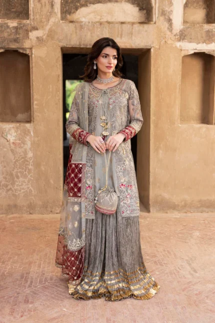 ZR-2551 | SAHIBA – (SKU: – Grey – S – )